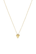 Collares con colgante de acero inoxidable con forma de corazón, de la serie Daily Simple para mujer.