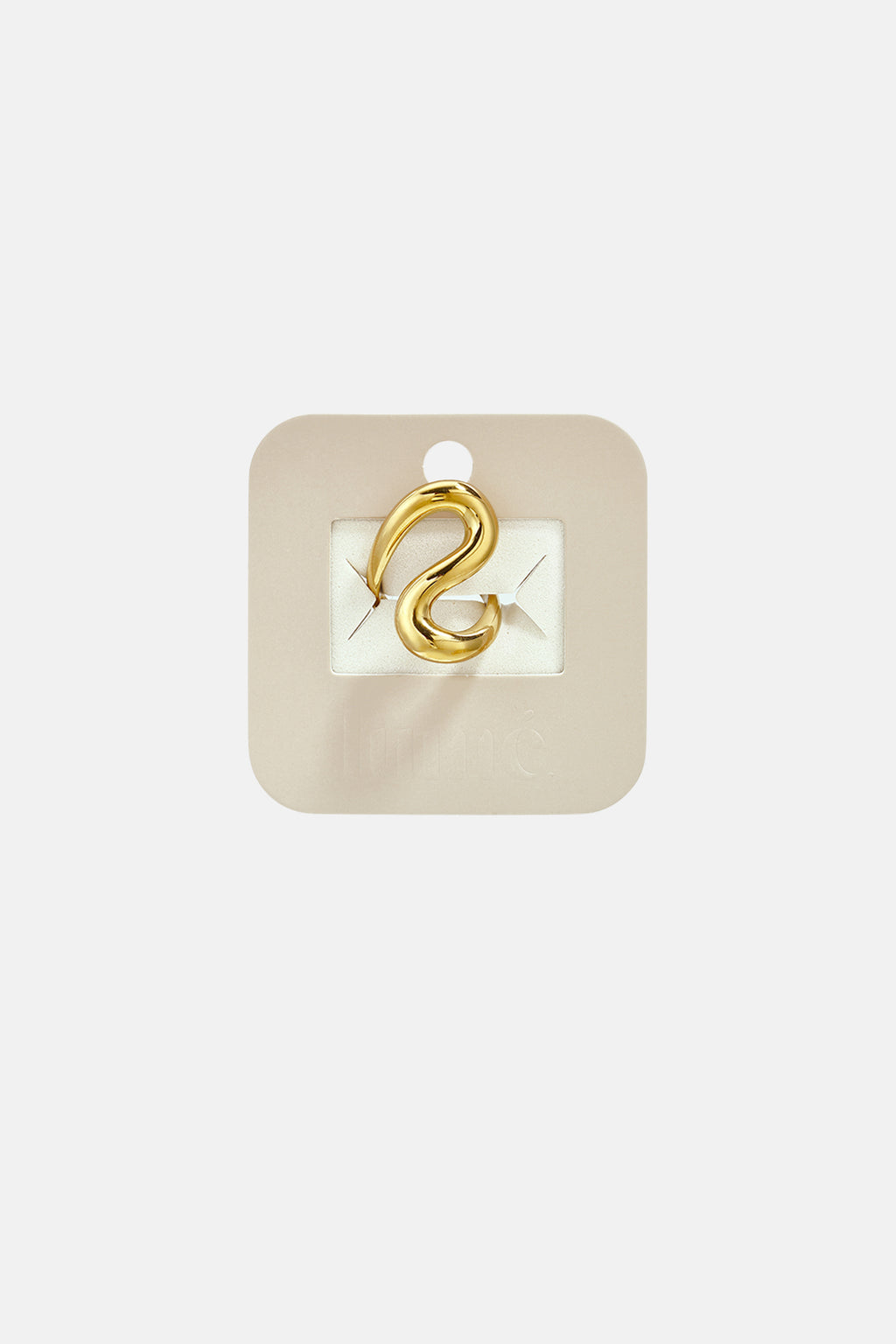 Anillos llamativos de acero inoxidable con forma irregular, sencillos para uso diario, de la serie Simple. Joyería para mujer.