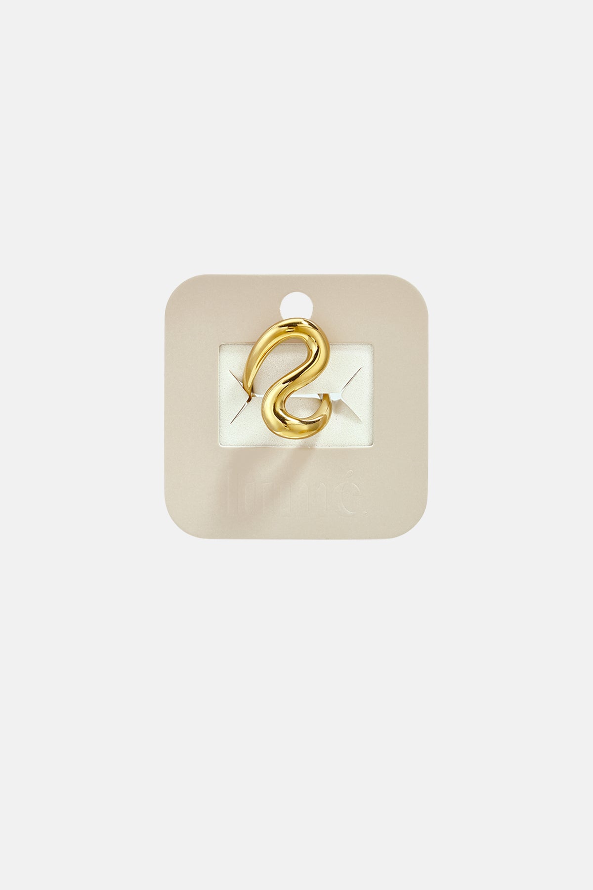 Anillos llamativos de acero inoxidable con forma irregular, sencillos para uso diario, de la serie Simple. Joyería para mujer.