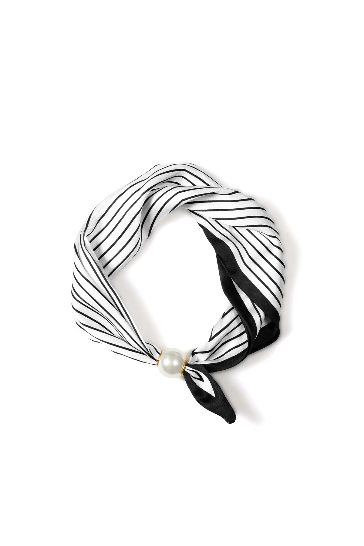 Bufandas de verano a rayas, informales, de poliéster, accesorios para el día a día.