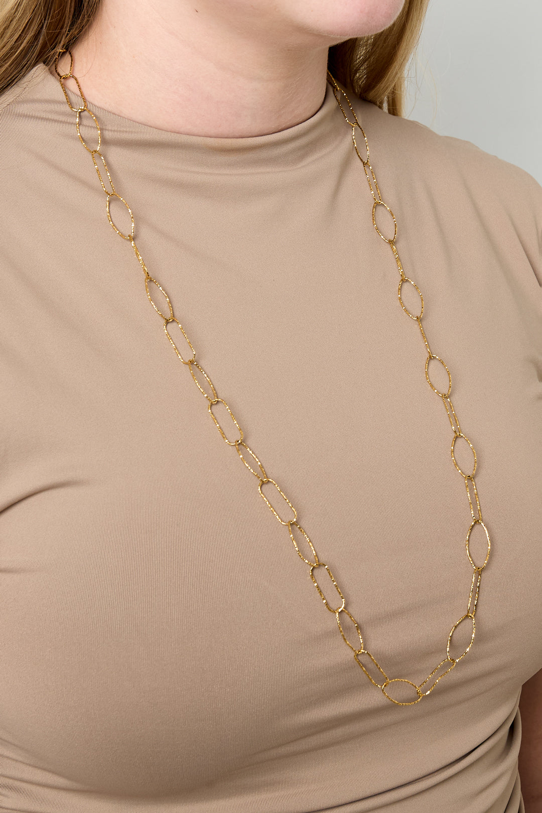 Elegant 70cm+ Long Necklace in Silver & Gold for Everyday Glam