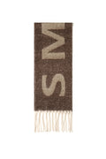 Bufandas de invierno con letras sencillas de poliéster para uso diario.