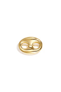 Stylish Gold Color Stainless Steel Brooch