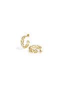 Stylish Stainless Steel Heart Hoop Earrings for Everyday Wear