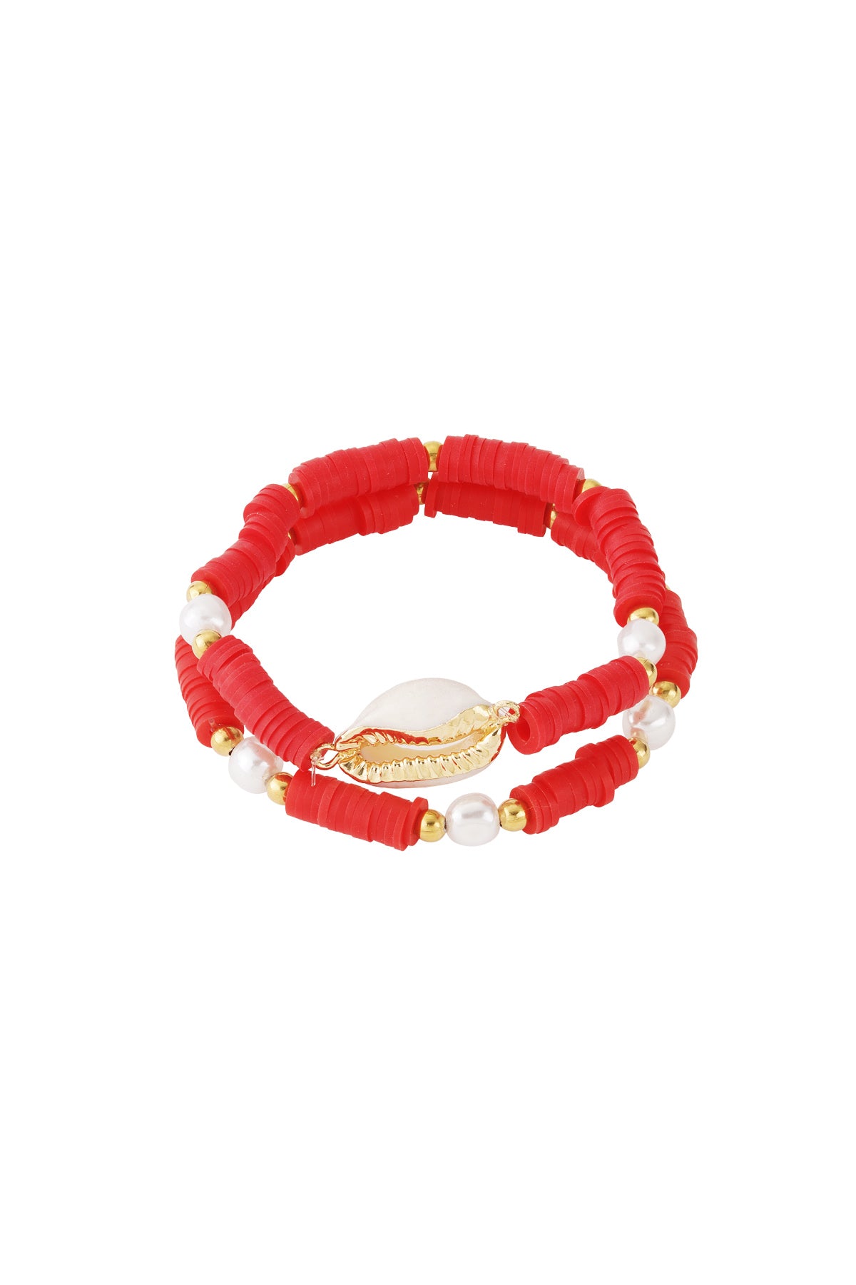 14K Gold Plated Beaded Bracelet for Women
