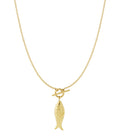 collar largo de pez