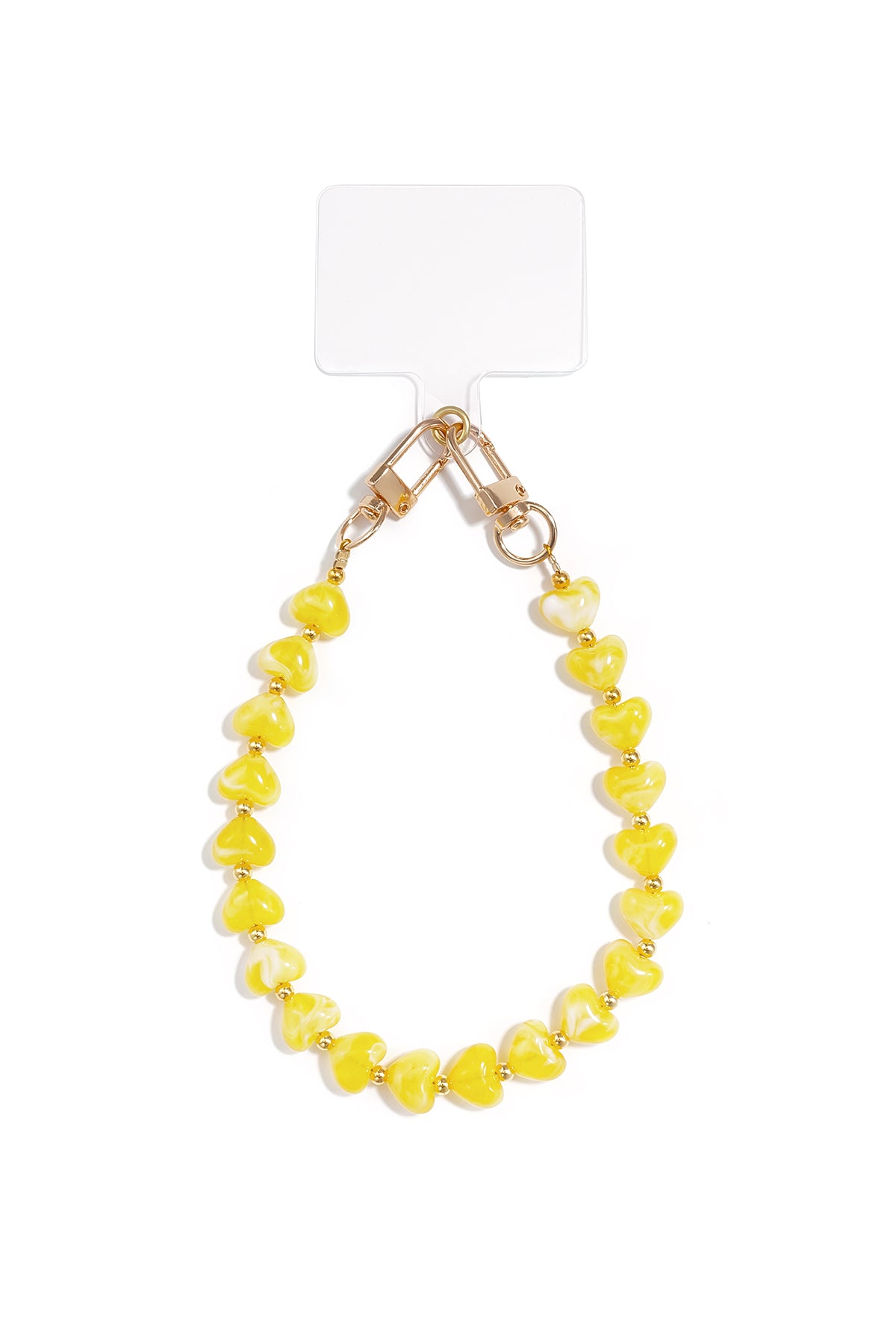 Charming Heart Bead Phone Chain - All Fit, Daily Style