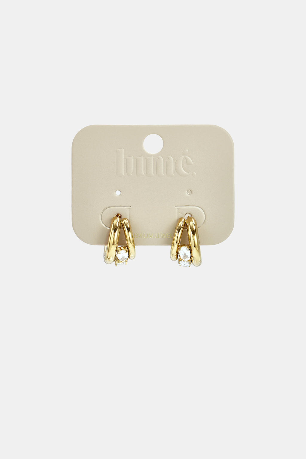 Pendientes de aro de acero inoxidable con forma geométrica, sencillos, de la serie Daily Simple, joyería para mujer.