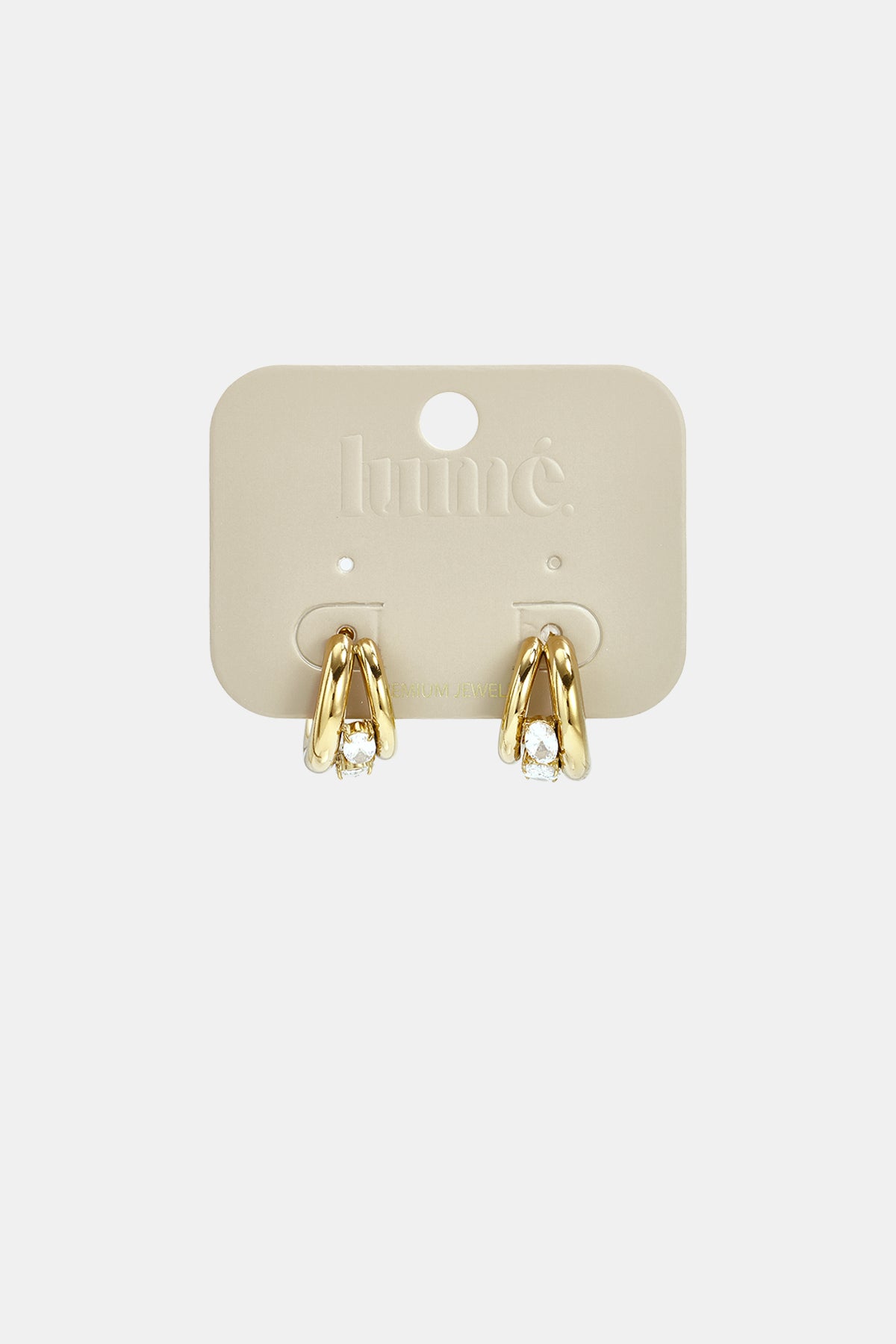 Pendientes de aro de acero inoxidable con forma geométrica, sencillos, de la serie Daily Simple, joyería para mujer.