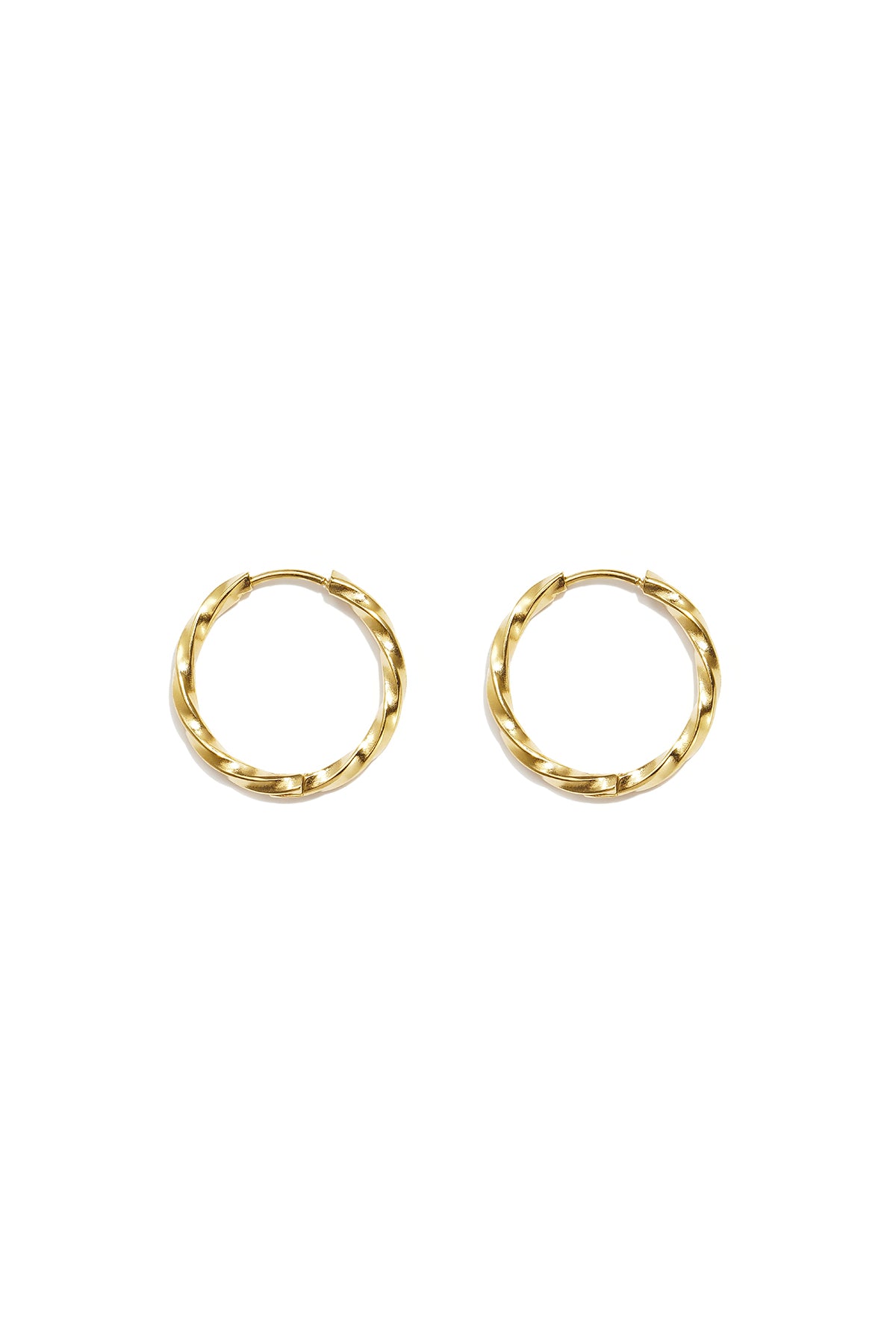 Conjunto de pendientes de acero inoxidable Circle Simple Daily Simple Series Joyería para mujer