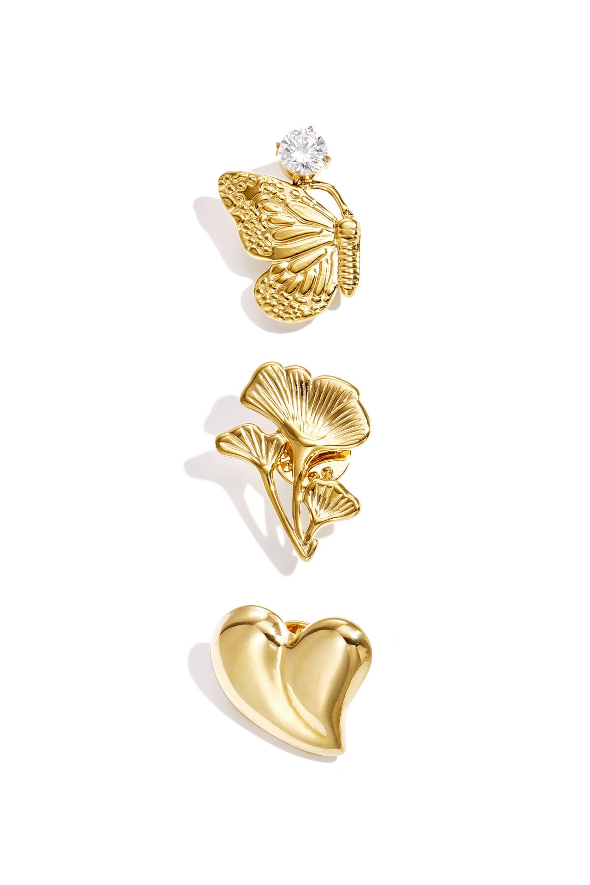 Elegant Gold-Toned Brooches for All Occasions