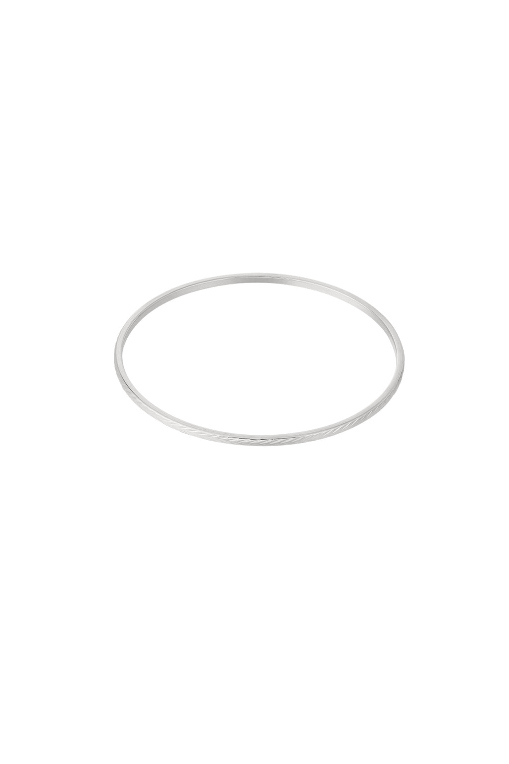 Elegant Stainless Steel Bangle for Women - All Fit