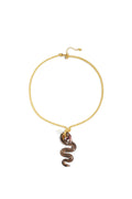 Elegant Gold Snake Pendant Necklace for Everyday Glam