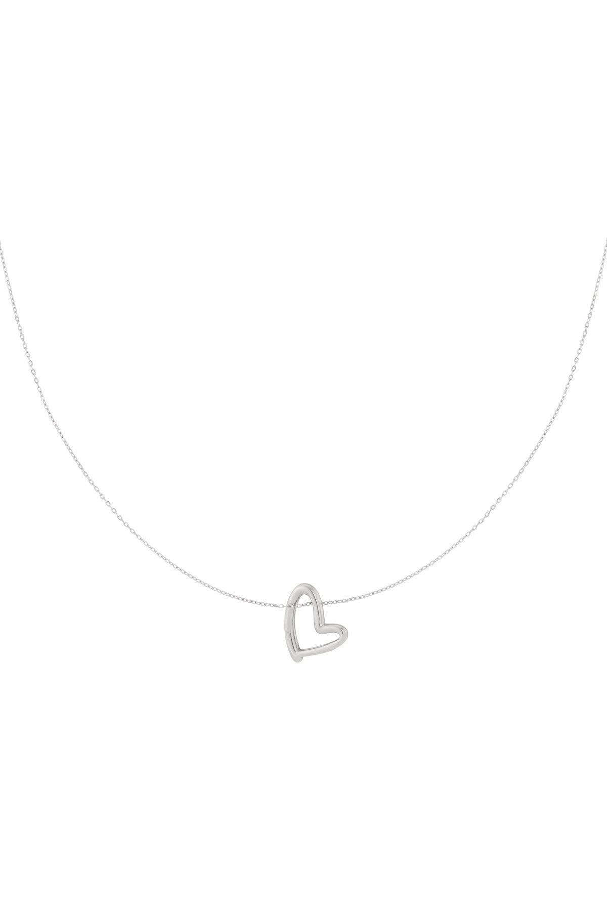 Elegant Heart Pendant Necklace - All Fit, Casual Style