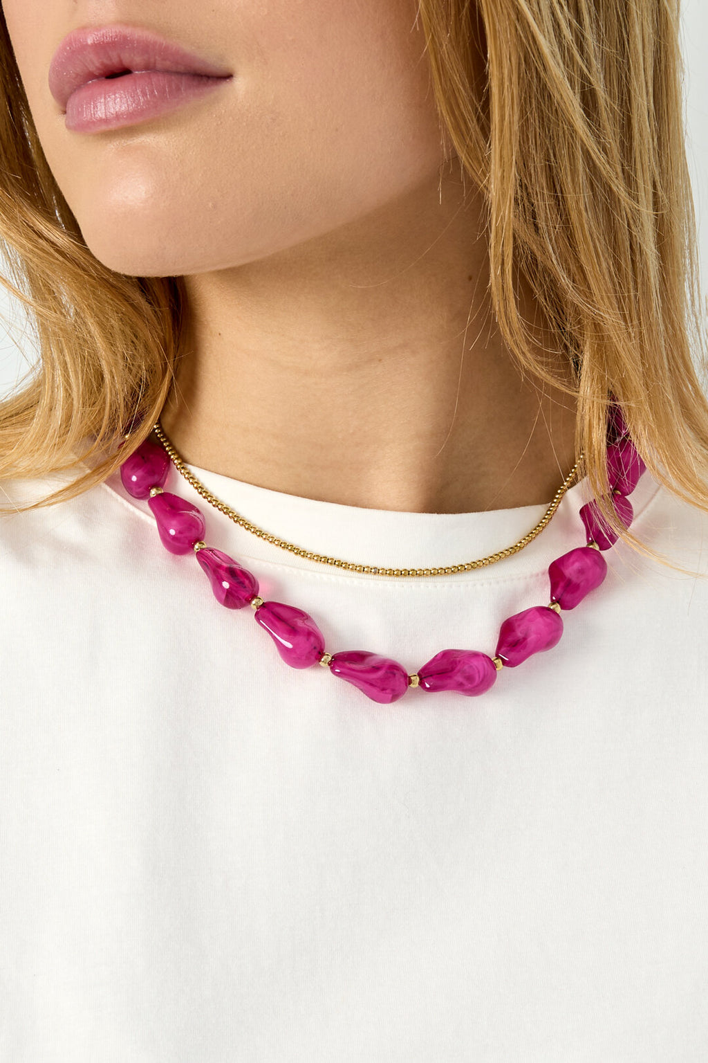 Chic Short Beaded Necklace for Women - Fall/Winter Must-Have