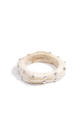 Stylish Amber Beige Resin Bangle for Women