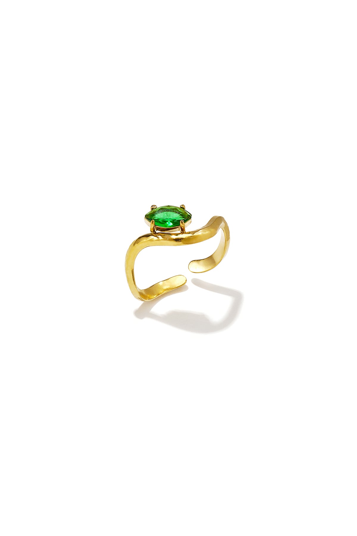 Anillos minimalistas de acero inoxidable con forma elíptica, estilo casual y sencillo para uso diario. Joyería para mujer.