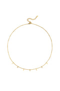 Elegant Gold Stainless Steel Cross Necklace