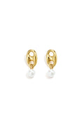 Pendientes colgantes de acero inoxidable con forma geométrica, sencillos para uso diario, de la serie Simple. Joyería para mujer.