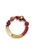 Pulseras de cuentas acrílicas, cuentas sencillas, serie sencilla diaria, joyería para mujer