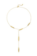 Elegant Gold Color Stainless Steel Chain Necklace