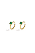 Stylish Rhinestone Hoop Earrings for Women