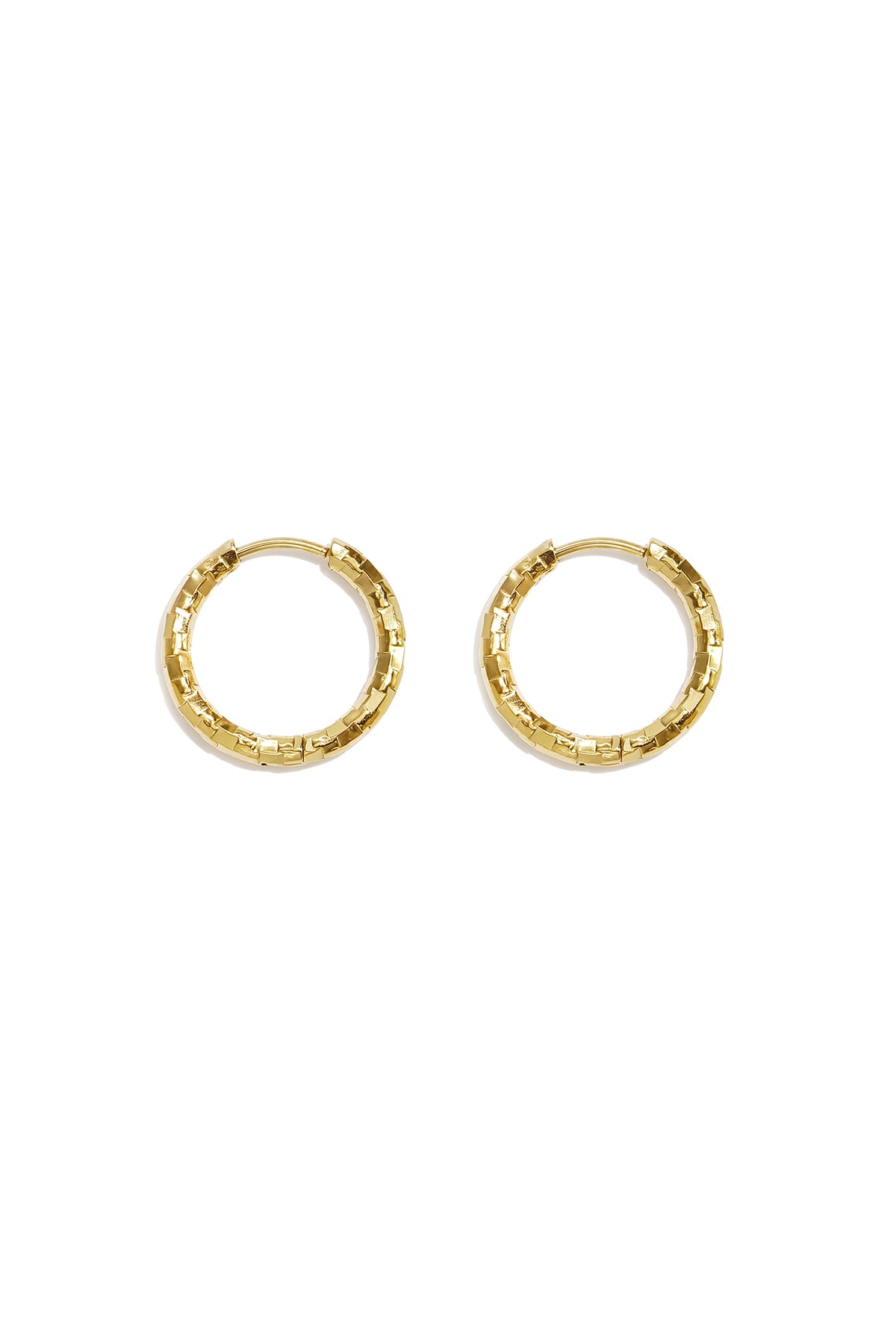 Conjunto de pendientes de acero inoxidable Circle Simple Serie Simple Joyería para mujer