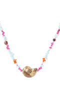 Charming Mixed Color Beaded Necklace for Women