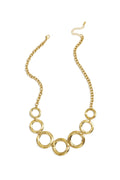 Elegant Gold Color Stainless Steel Chain Necklace