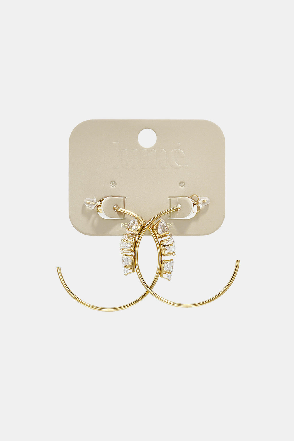 Pendientes de aro de acero inoxidable Circle Simple Daily Simple Series Joyería para mujer