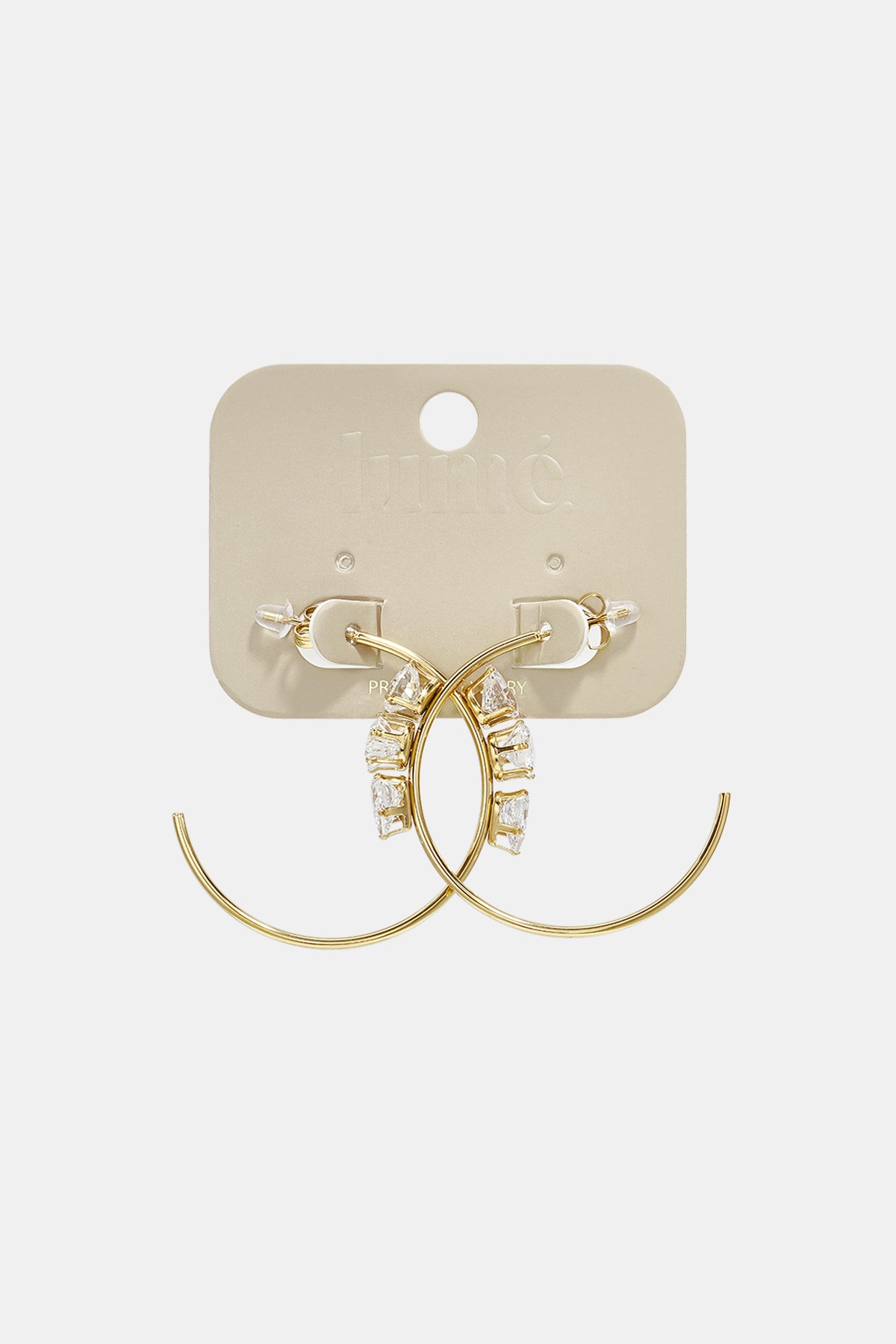 Pendientes de aro de acero inoxidable Circle Simple Daily Simple Series Joyería para mujer