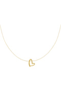 Elegant Heart Pendant Necklace - All Fit, Casual Style