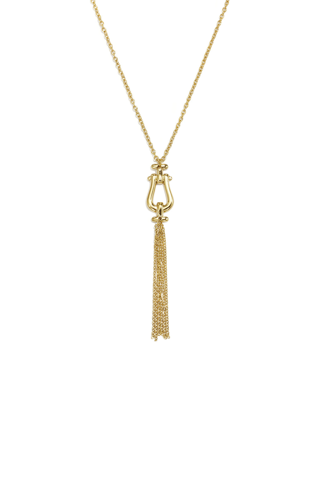 Collares con colgante de acero inoxidable, cadena, estilo casual, sencillo, para uso diario, joyería para mujer.