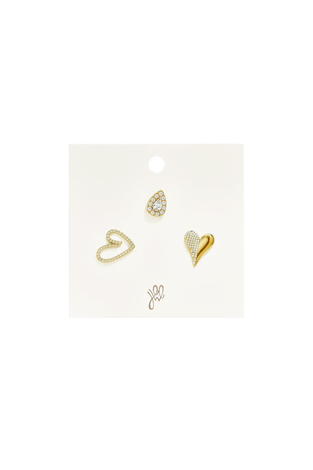 Broches con forma de corazón, sencillos, de acero inoxidable, accesorios para el día a día.