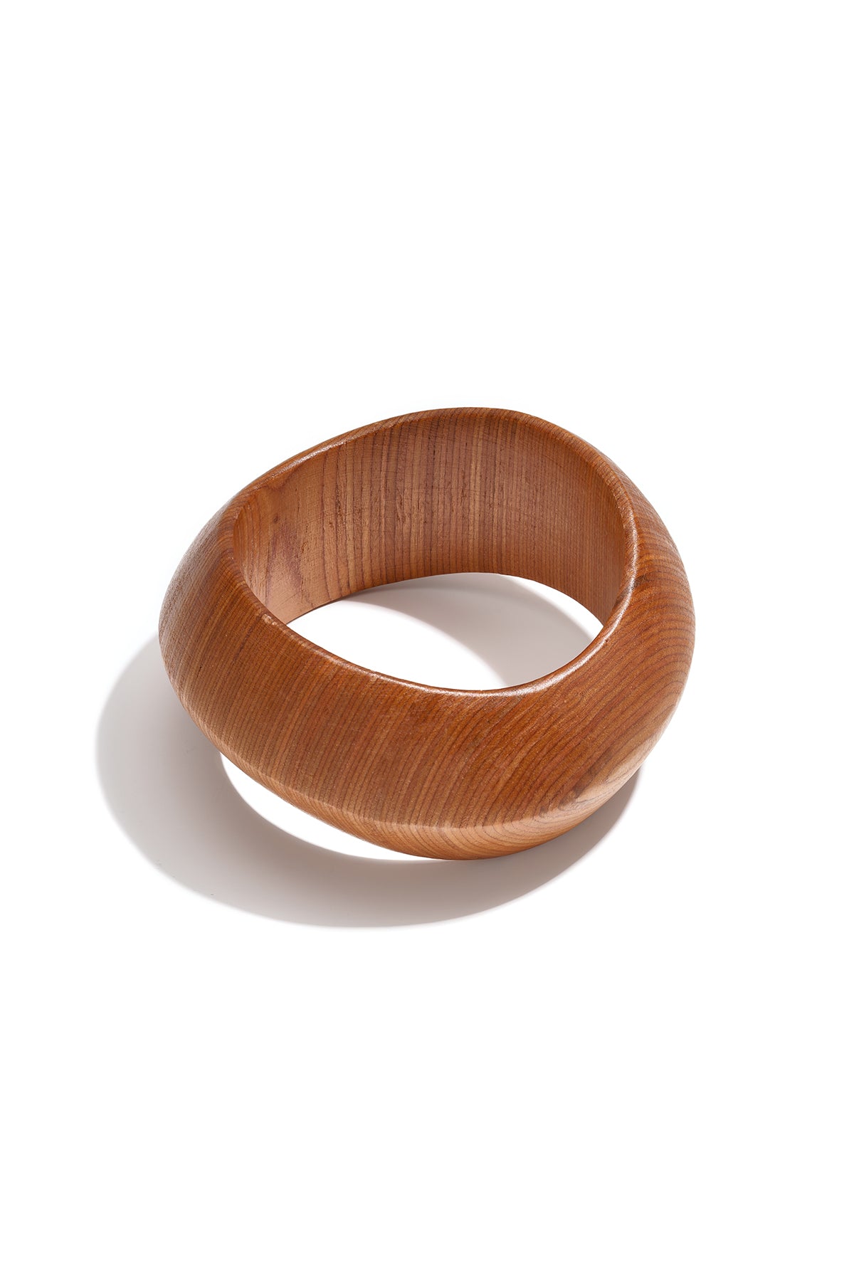 Pulseras de madera de forma irregular, sencillas, de la serie Simple Daily, joyería para mujer