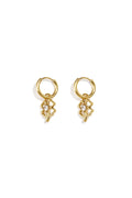 Pendientes colgantes de acero inoxidable Clover Simple Daily Simple Series Joyería para mujer