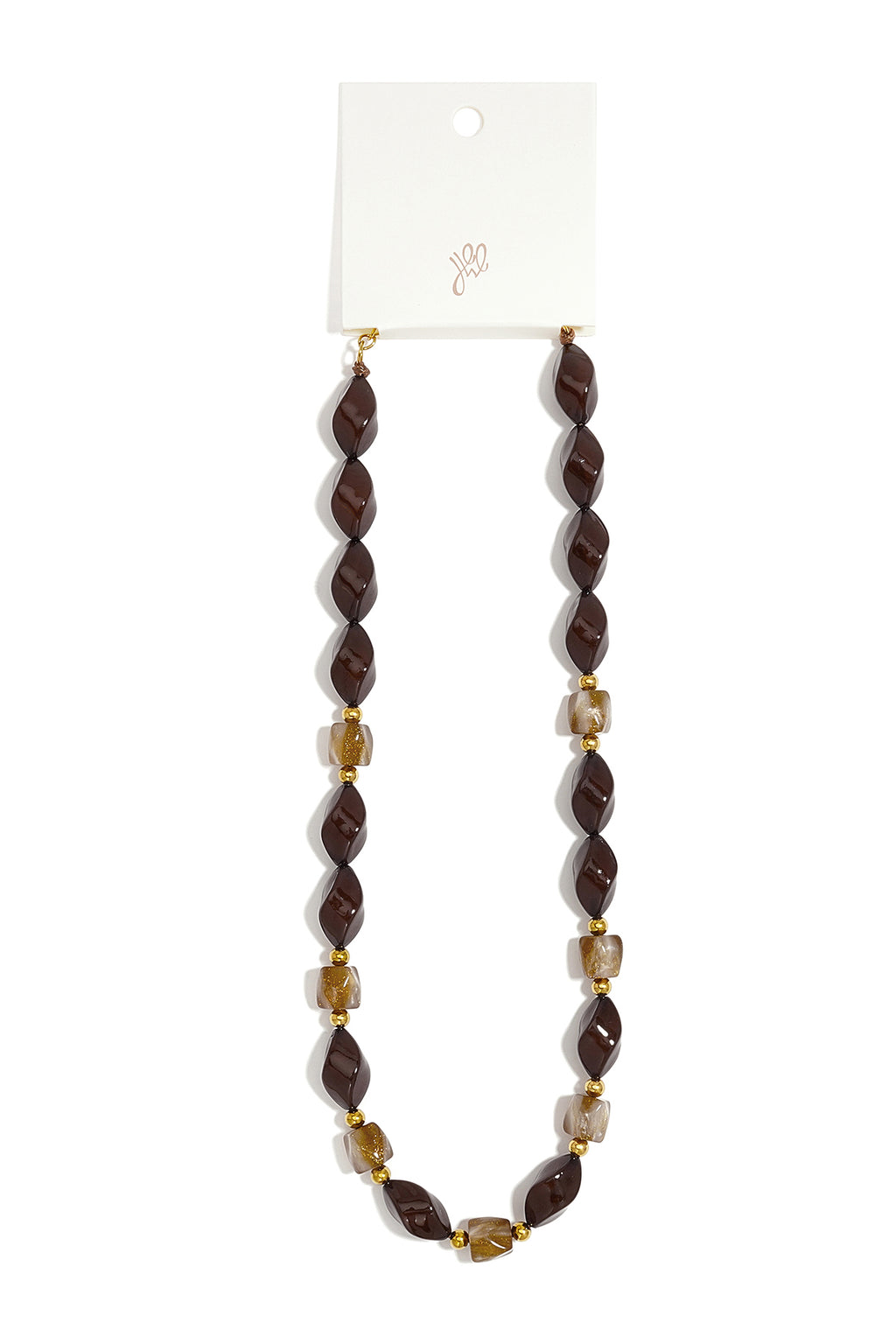 Collares de cuentas acrílicas de forma irregular, sencillos, de la serie Daily Simple, joyería para mujer.