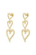 Elegant Dangle Earrings for Women - Silver & Gold