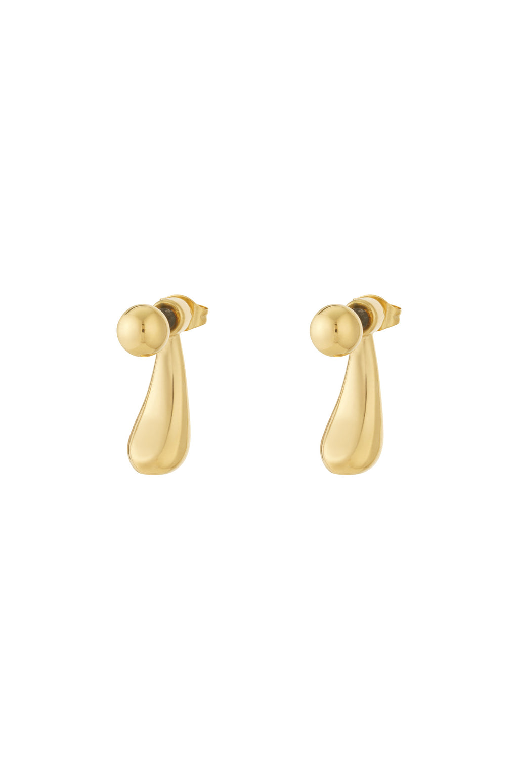 Elegant Mini 14K Gold Plated Stud Earrings for Daily Wear