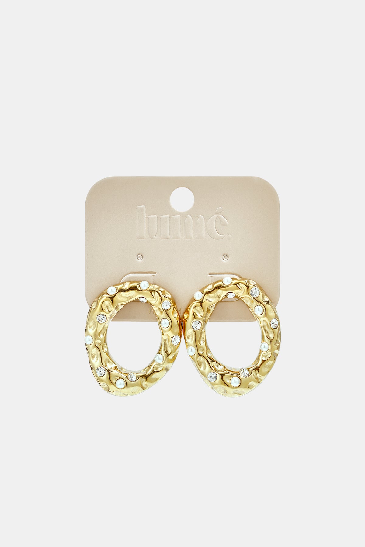 Pendientes de botón de acero inoxidable con forma irregular, sencillos, de la serie Daily Simple, joyería para mujer.