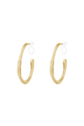 Stylish 14K Gold Plated Clip-On Earrings for Everyday Wear