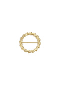 Elegant Gold Silk Scarf Clip for Everyday Chic