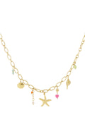 Elegant 14K Gold Plated Clavicle Necklace for Women