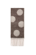 Bufandas de invierno con lunares, sencillas, de poliéster, accesorios para el día a día.