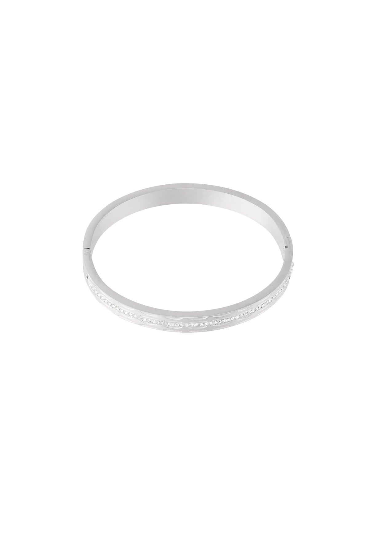 Stylish Stainless Steel Irregular Bangle for Everyday Wear