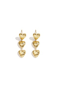 Pendientes colgantes de acero inoxidable con forma de corazón, sencillos, de la serie Daily Simple, joyería para mujer.