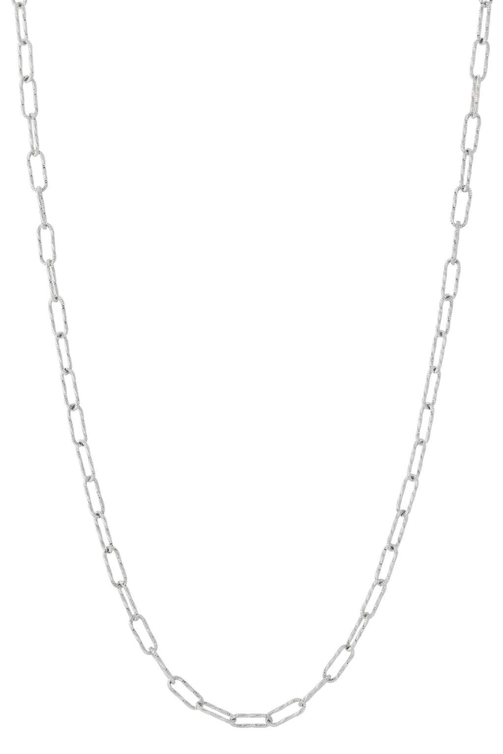 Elegant Long Necklace in Silver & Gold for Everyday Wear