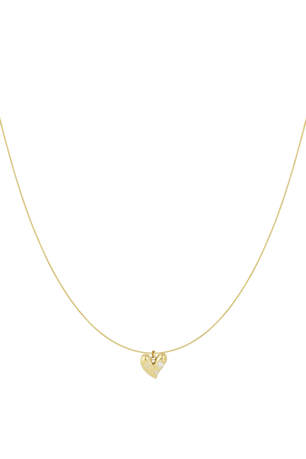 Elegant Heart Pendant Necklace for Everyday Wear