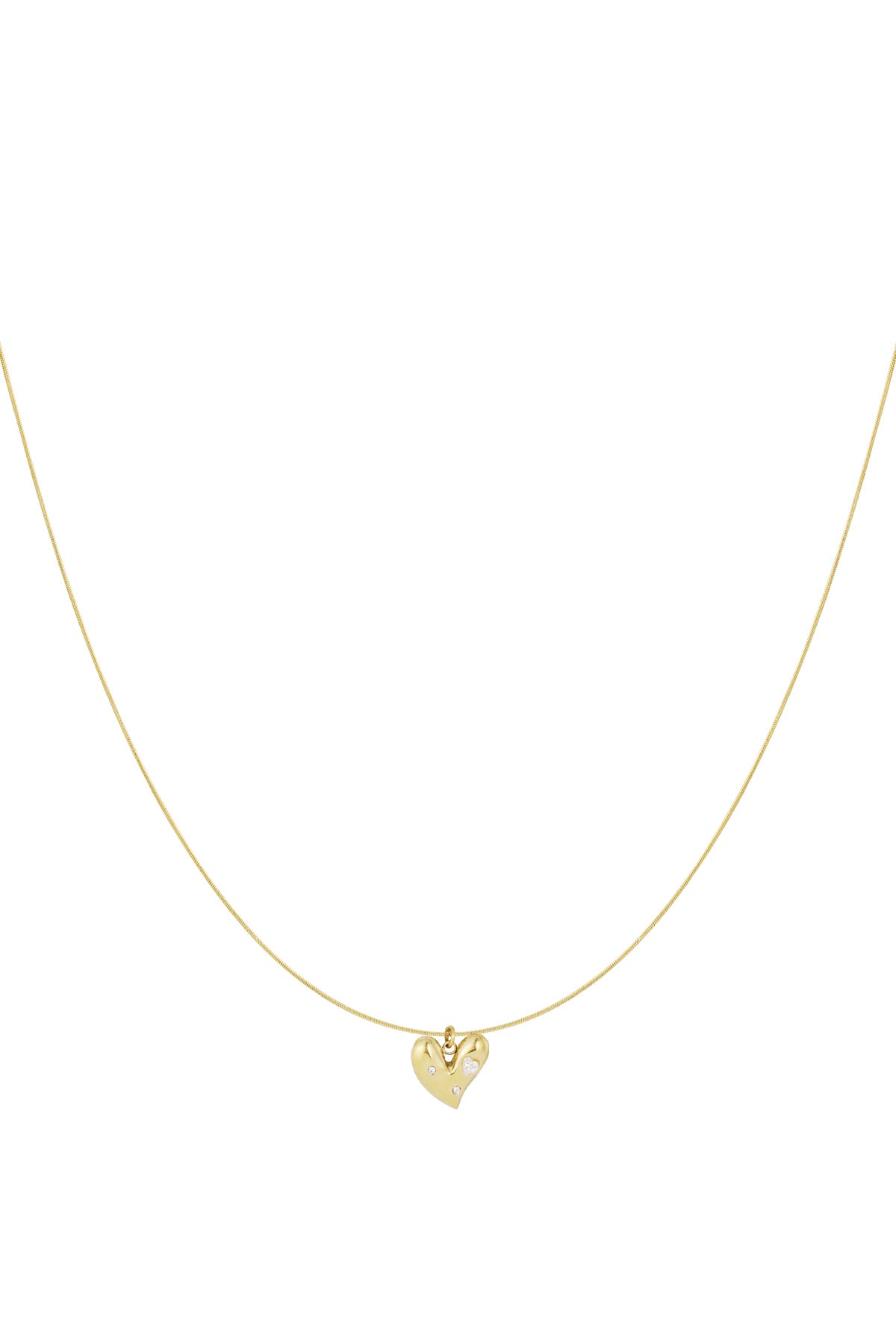 Elegant Heart Pendant Necklace for Everyday Wear