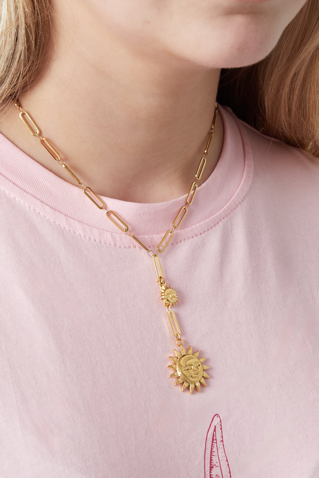 Collar Doble Sol